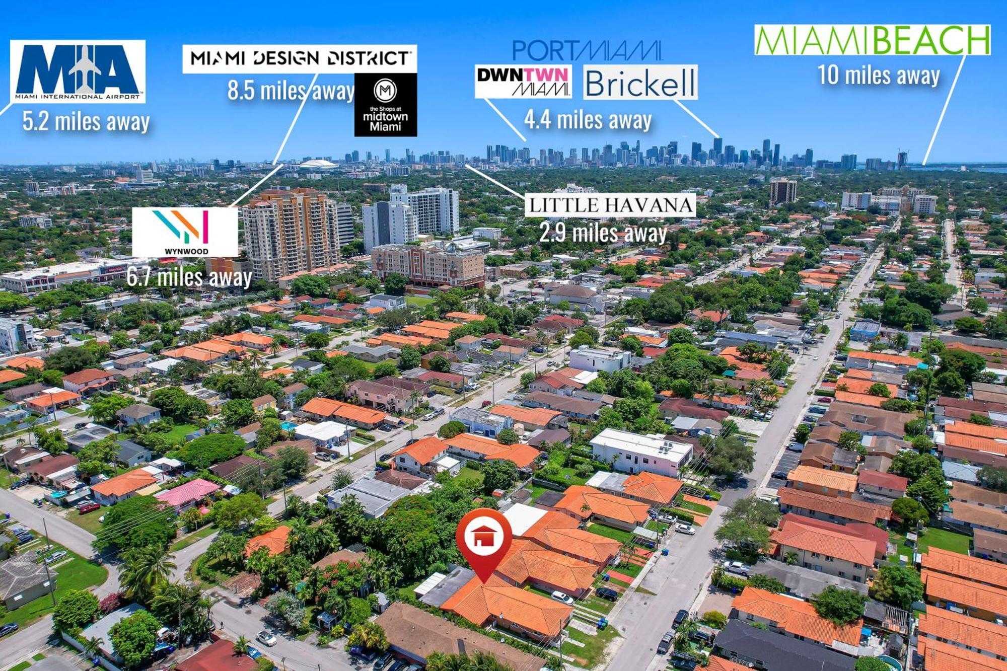 Vacay Spot Happy Escape 15 Min Beach Massage Shower Prime Loc! 6 Blocks Away From Bars, Nite Clubs, Res, Shops Miami Exterior photo